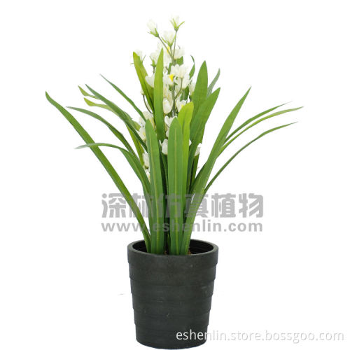 Artificial Orchid flower/artificial orchid bonsai flower plant
